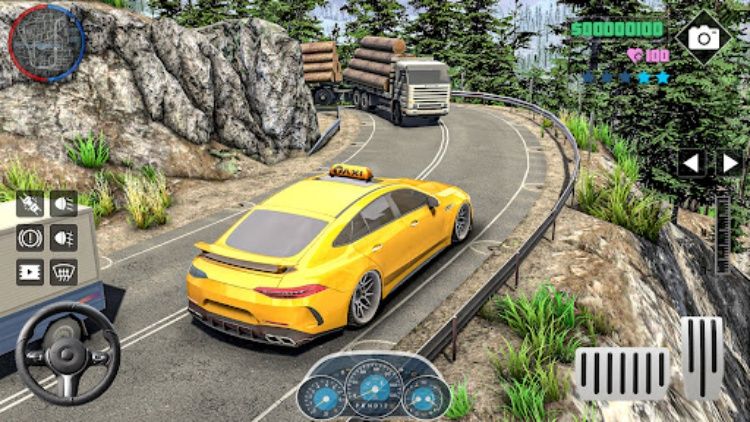 US City Taxi Driving Simulator