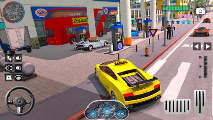 US City Taxi Driving Simulator