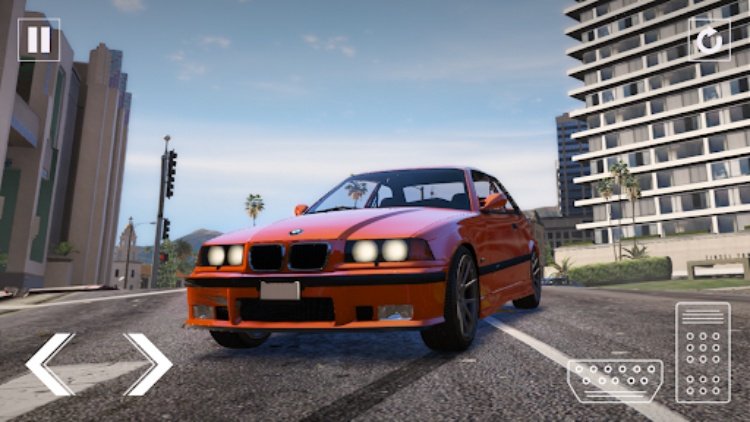 Simulator BMW E36 Car Driving