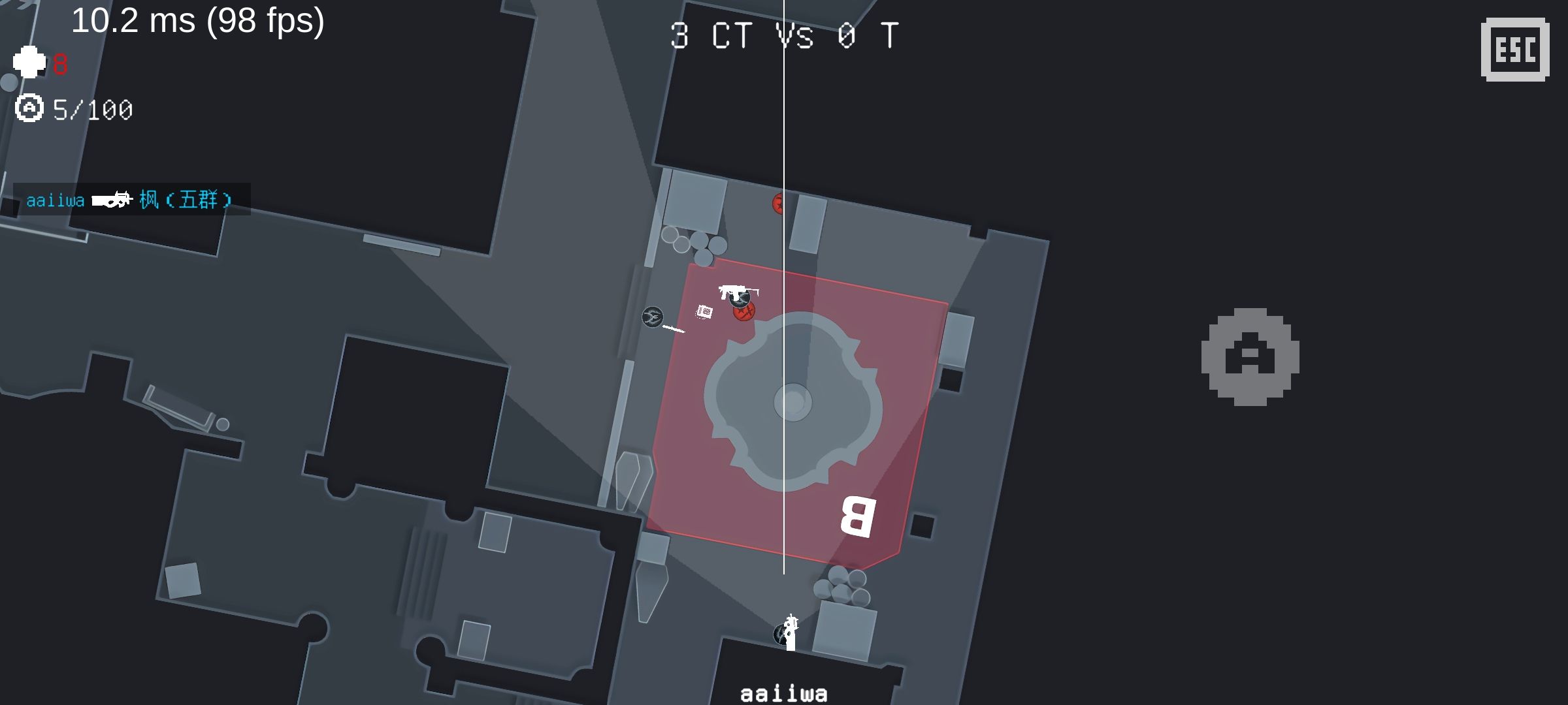 CSGO 2D(Bu7ad9:u7b54u6848u662fu96eau78a7)