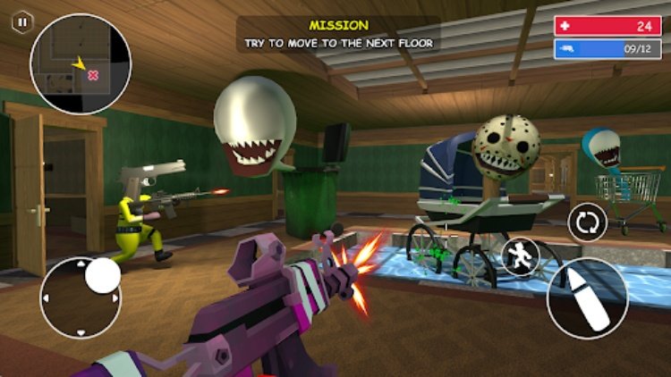Alphabet Hunt: Roblock Shooter
