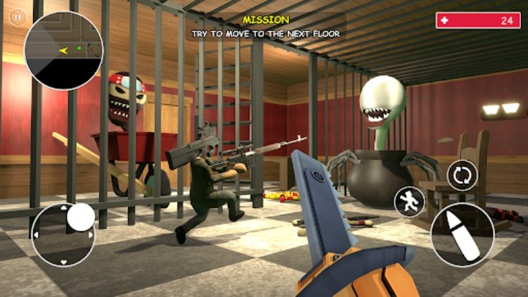 Alphabet Hunt: Roblock Shooter