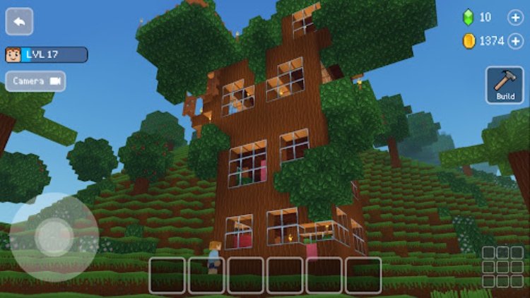 3D 方块城 (Block Craft)：建造游戏