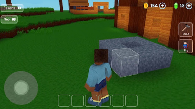 3D 方块城 (Block Craft)：建造游戏