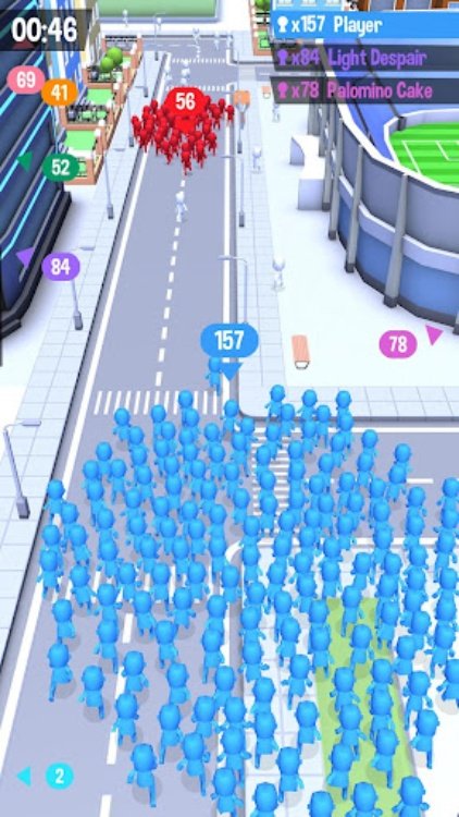 拥挤城市!