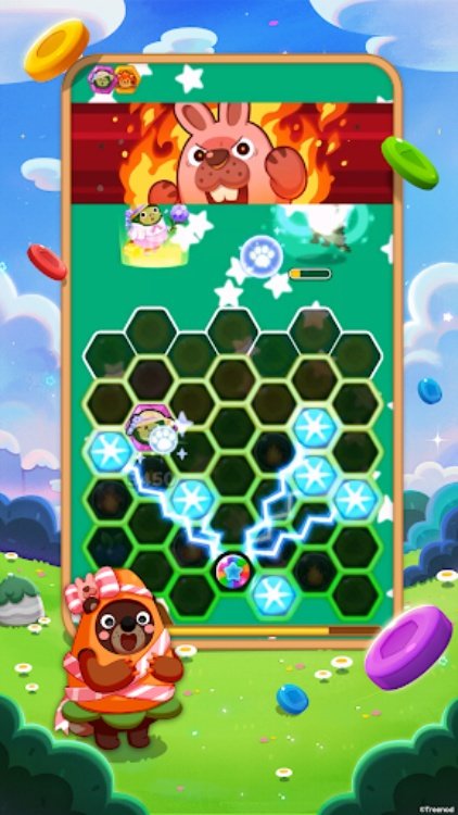 LINE Pokopang  puzzle game!
