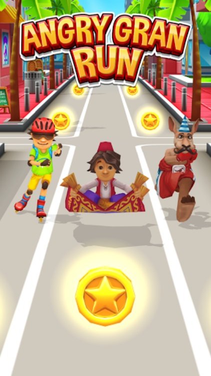 Angry Gran Run  Running Game