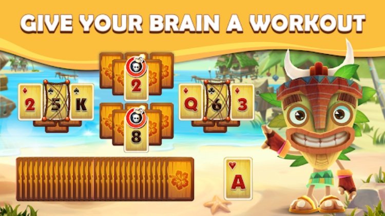 Tiki Solitaire TriPeaks