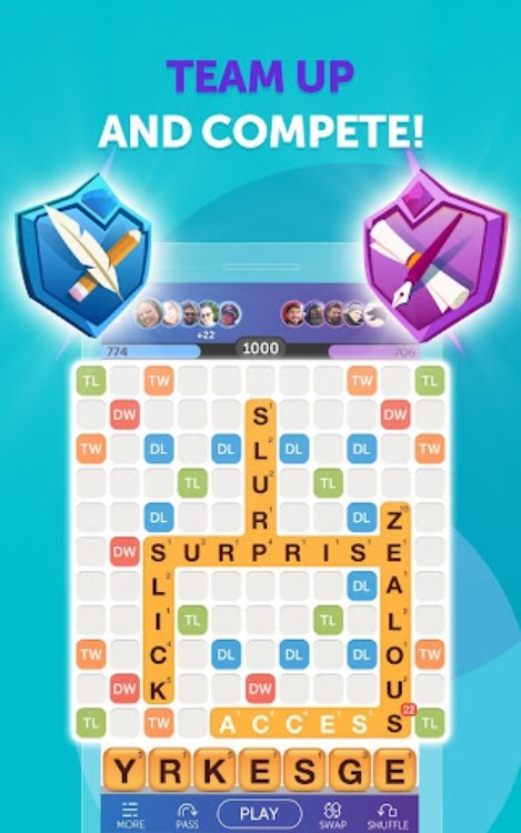 Words With Friends Crosswords