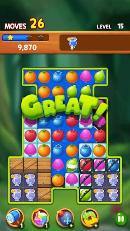 Fruits Magic Master: 匹配3益智游戏