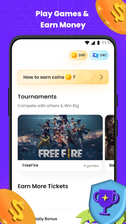 mGamer – Earn Money, Gift Card