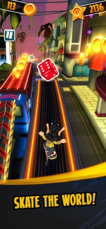 Hugo Super Skater  the chase