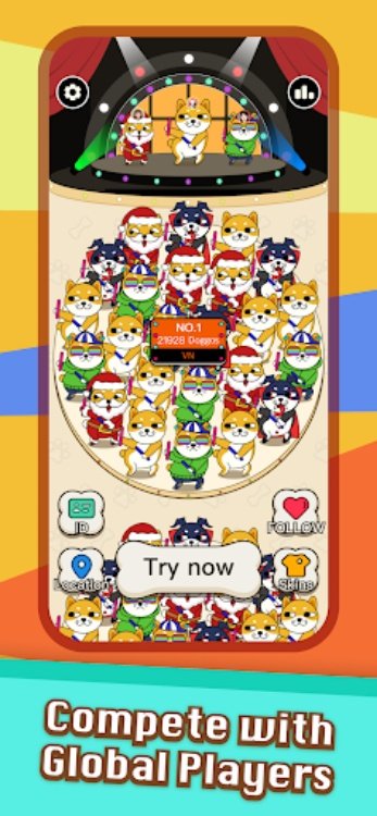 Doggo Go  Meme, Match 3 Tiles