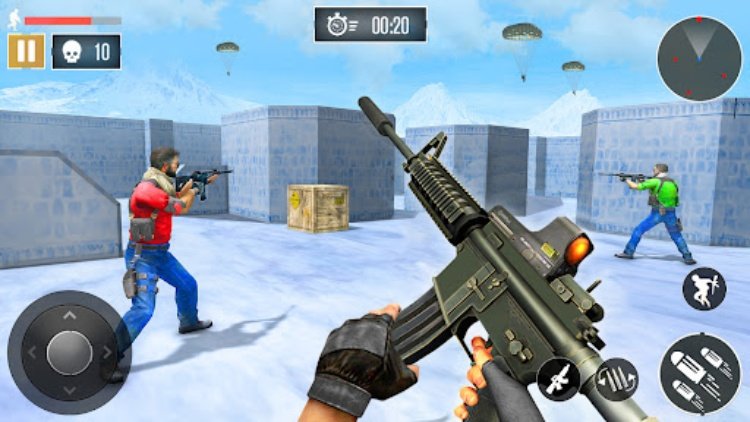 FPS 突击队罢工  离线射击游戏，枪支游戏