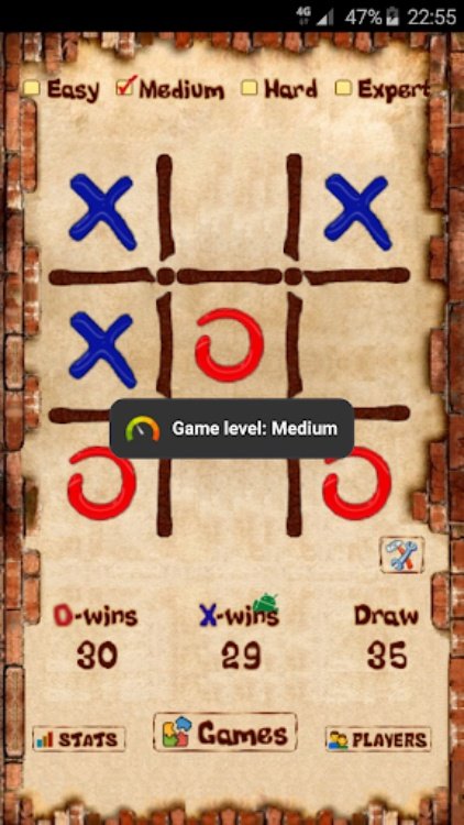 Tic Tac Toe  XO