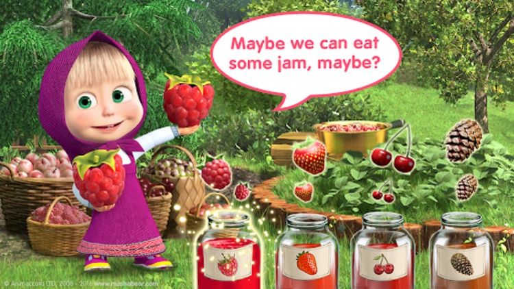 玛莎和熊：游戏的孩子