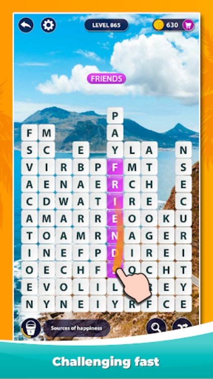 Word Surf  Word Game