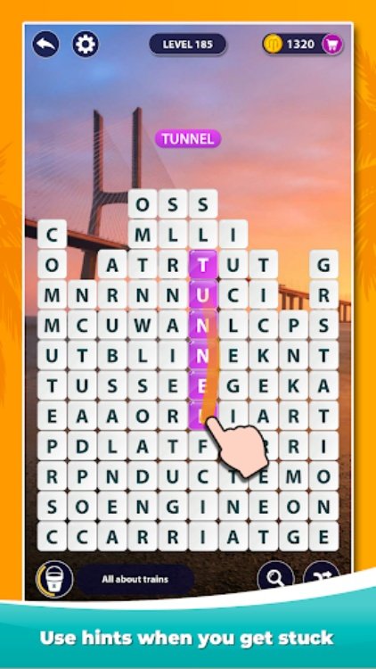 Word Surf  Word Game