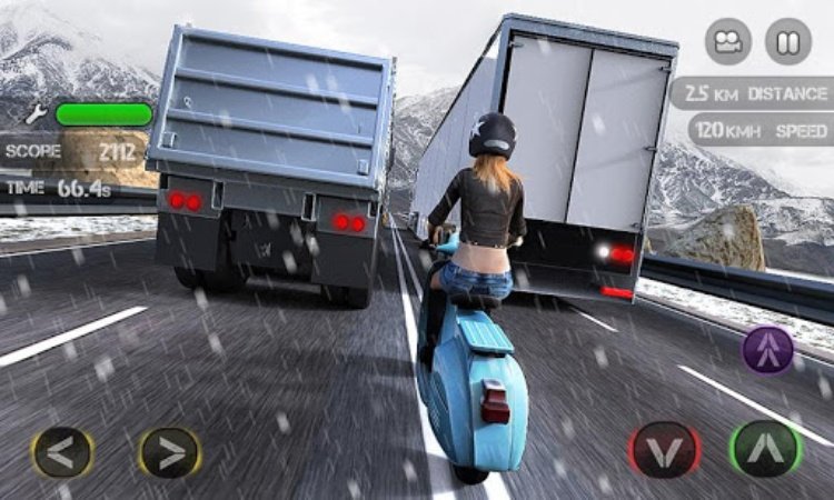 Race the Traffic Moto