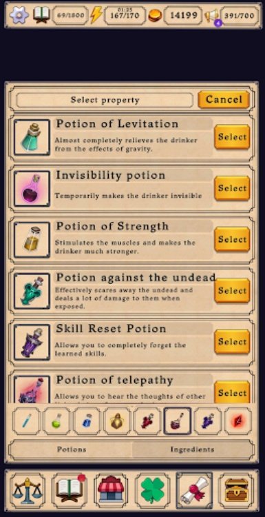 Potion shop: Alchemy Simulator