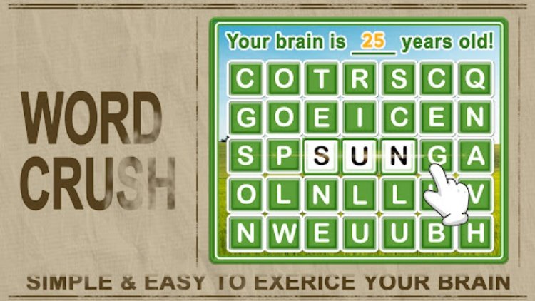 Word Crush  Fun Puzzle Game