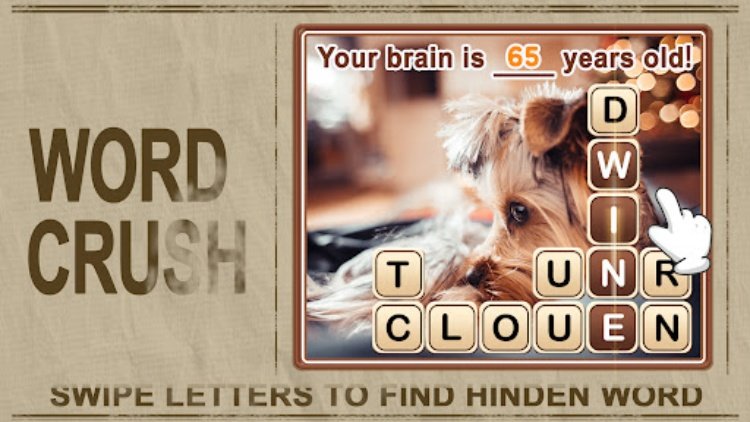 Word Crush  Fun Puzzle Game