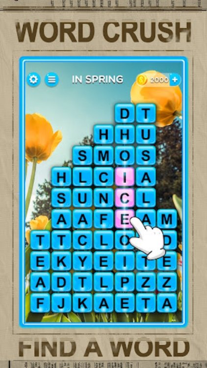 Word Crush  Fun Puzzle Game