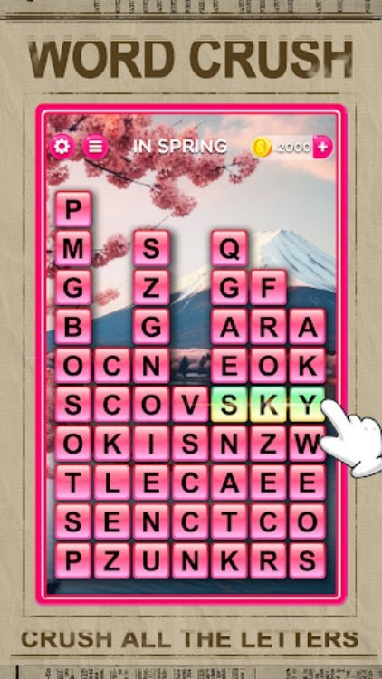 Word Crush  Fun Puzzle Game