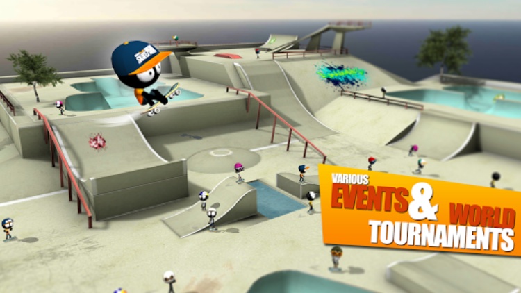 Stickman Skate Battle
