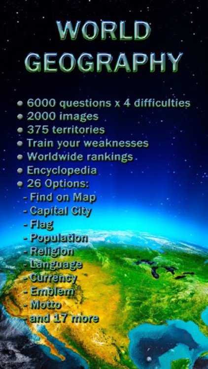 World Geography  Quiz Game