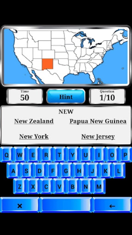 World Geography  Quiz Game