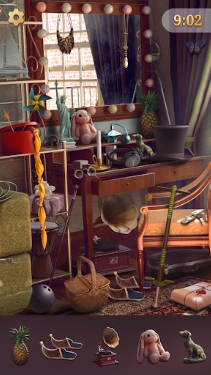 隐藏物品  相片解谜游戏