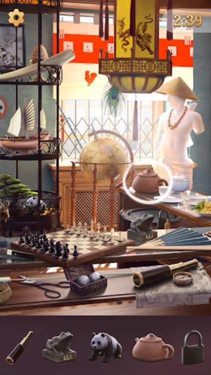 隐藏物品  相片解谜游戏