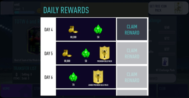 NT 21 Draft + Pack Opener