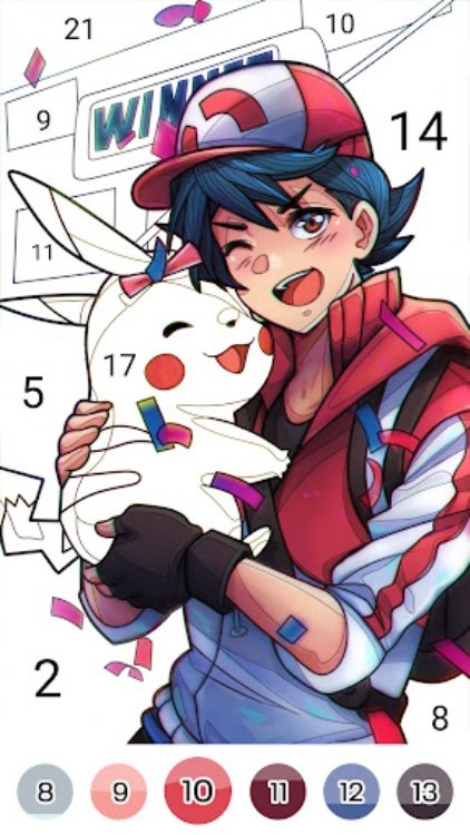 Color Fan  Color By Number