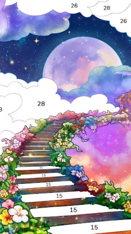 Bible Coloring Paint By Number