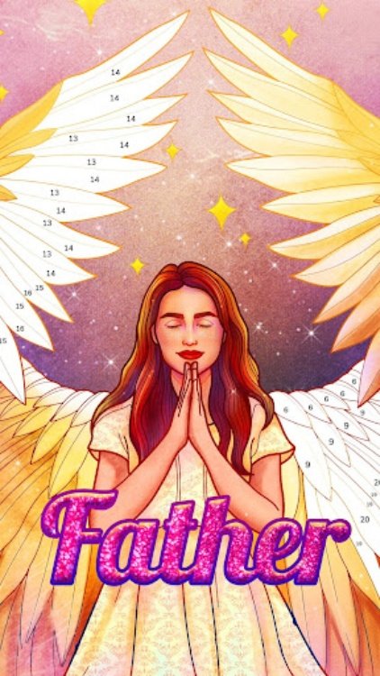 Bible Coloring Paint By Number