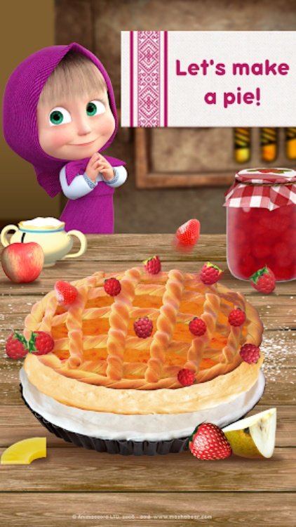 Masha and Bear: Cooking Dash
