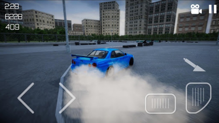 Drifting Nissan Car Drift