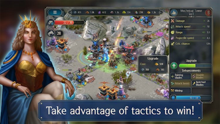 Heroes of Tactics. TD Strategy