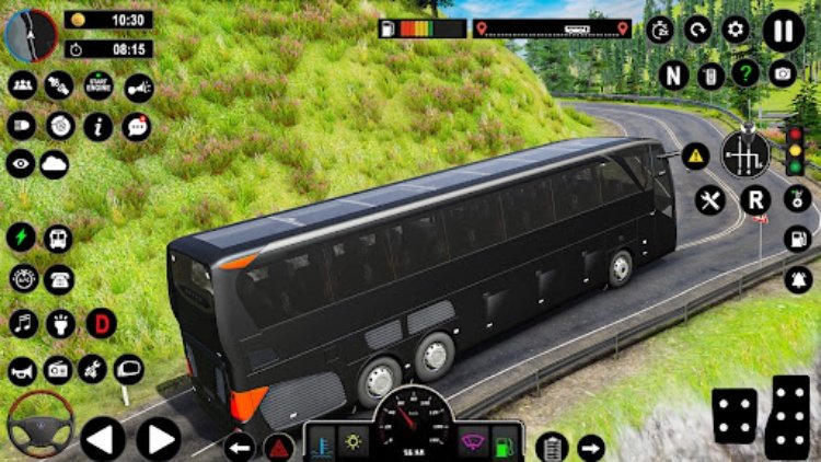 Offroad Racing in Bus Game