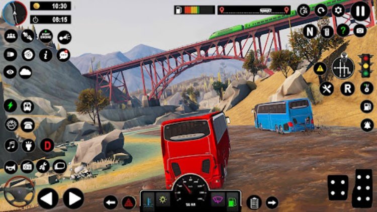 Offroad Racing in Bus Game