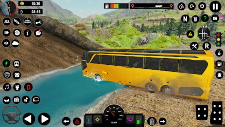 Offroad Racing in Bus Game