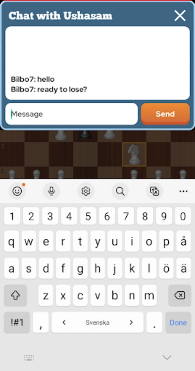 国际象棋在线  决斗朋友！