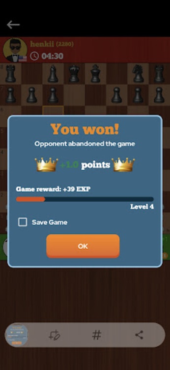 国际象棋在线  决斗朋友！