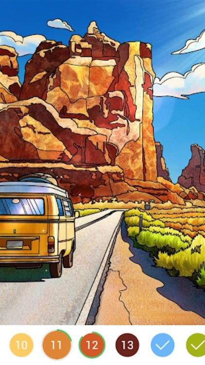 Coloring Book: Color by Number