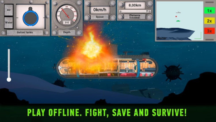 核潜艇模拟器: Nuclear Submarine Inc.