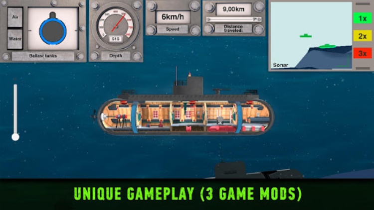 核潜艇模拟器: Nuclear Submarine Inc.