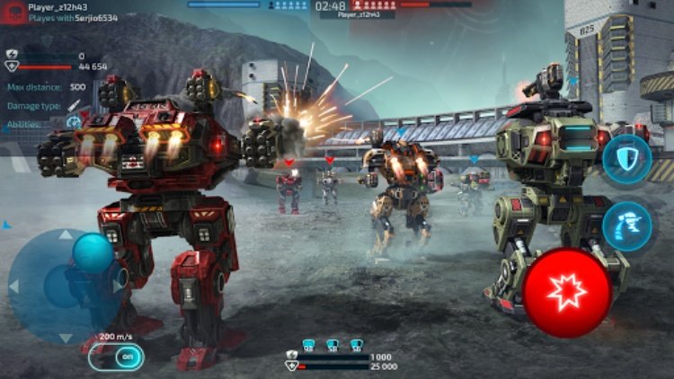 机器人战争：机甲战斗 3D PvP FPS