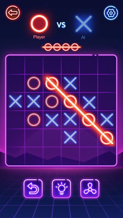 Tic Tac Toe  圈圈叉叉，双人井字棋